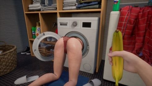 3D动态]妈妈被困在洗衣机里 Mom Got Stuck in the Washing Machine v1.9 官方中文版-iOS18Game