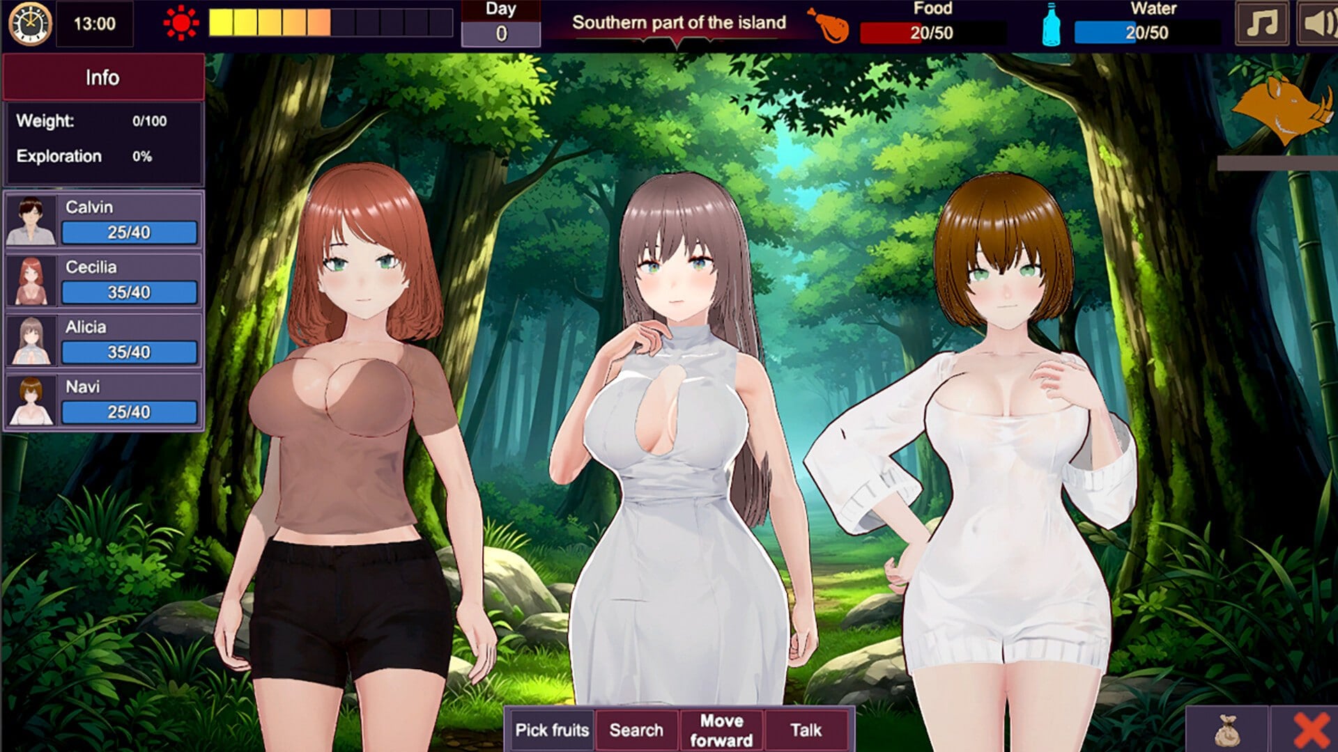 15280[3D/动态/后宫]无人岛欲望绽放 Deserted Island Where Desire Blossoms v1.01 官中 [PC+安卓盖世] - RPG盒子